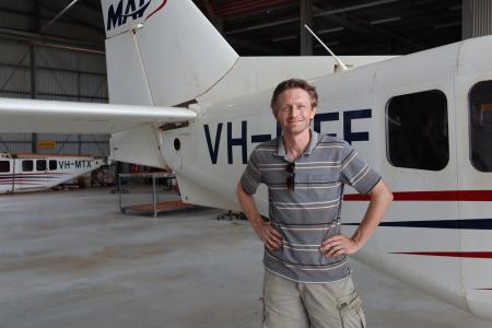 MAF Arnhem Land pilot Jaco Loenen.