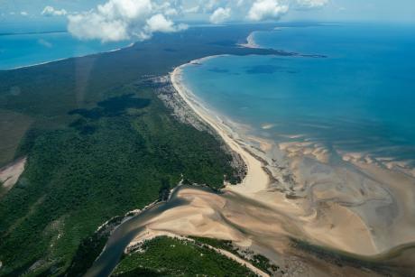 Aerial scenery Elcho Island