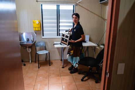 Inside a small homeland clinic